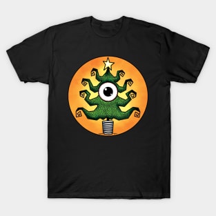 'Big Eye' Christmas Tree Monster T-Shirt